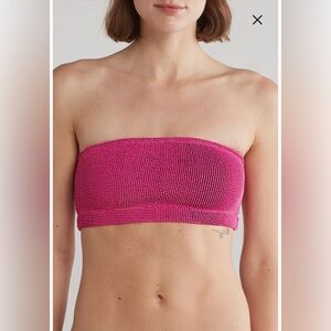 *42. Good American Sculpt Better Metallic Bikini Bandeau